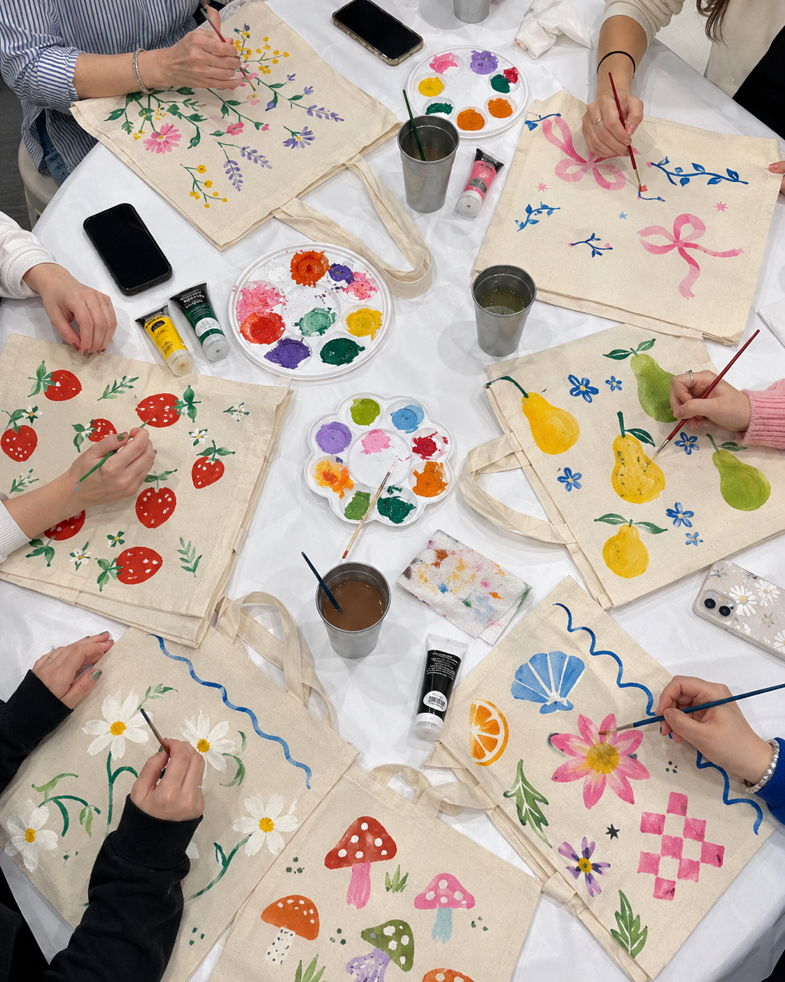 Atelier Peinture sur Textile
